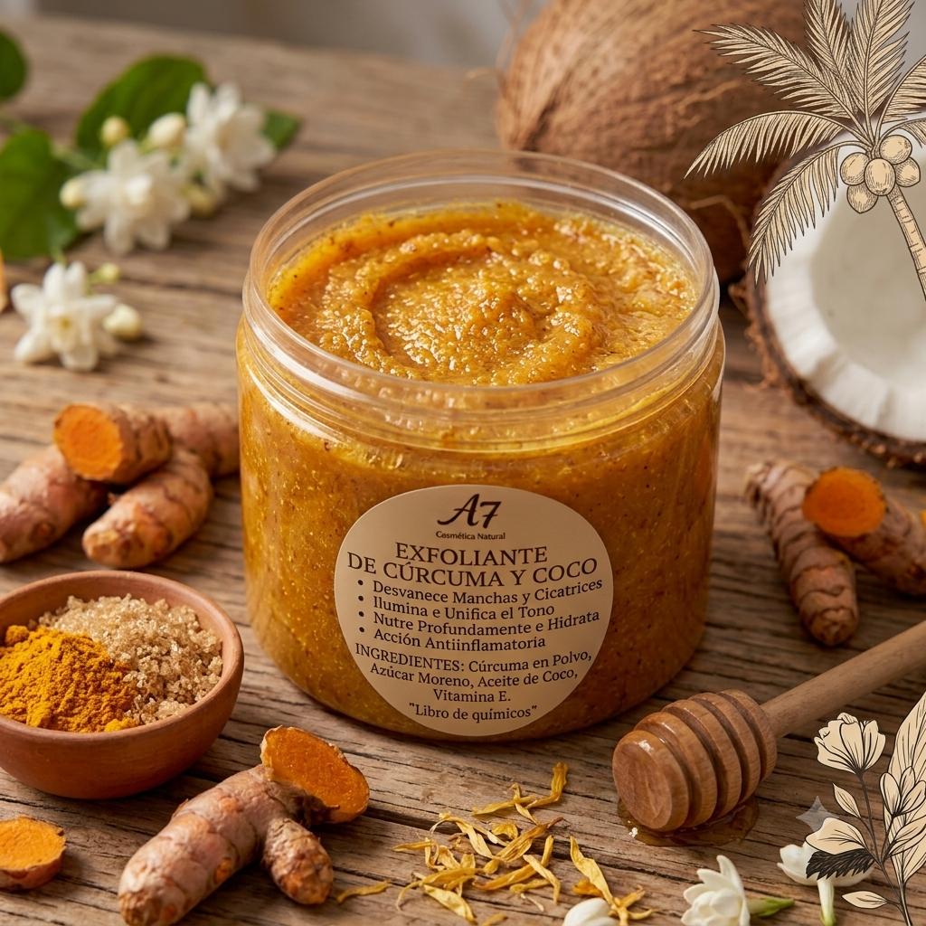 Exfoliante De Curcuma