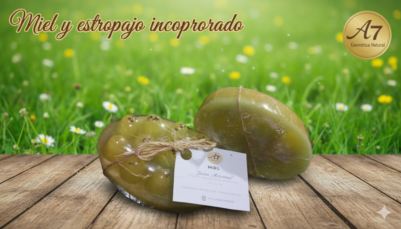 Miel con Estropajo
