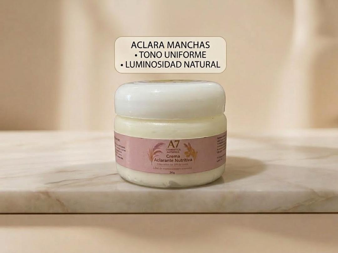 Crema Aclarante  Nutritiva