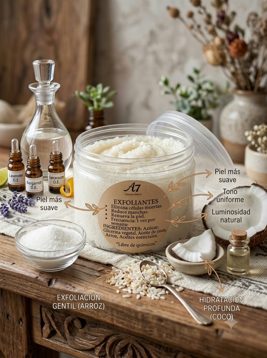 Exfoliante Con  Arroz